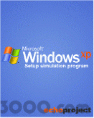 Windows XP Setup Simulator screenshot